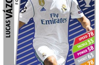 Lucas Vazquez Football Trading Card Overview