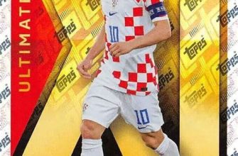 Luka Modric Football Trading Card Overview