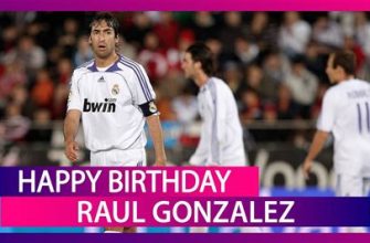 Raul's Birthday Celebration in Football