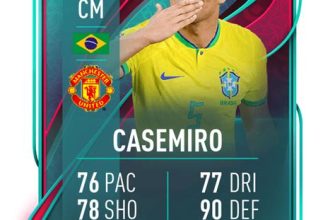 Casemiro Football Card (Football)