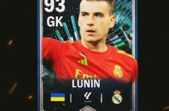 Andrii Lunin Football Card Overview