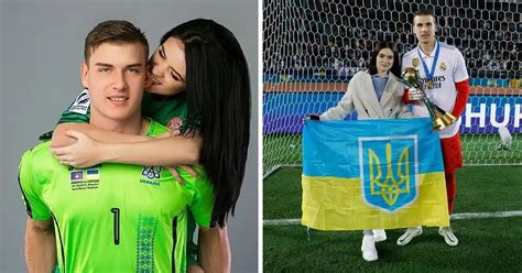 Andrii Lunin's Fiancé and Relationships in Football