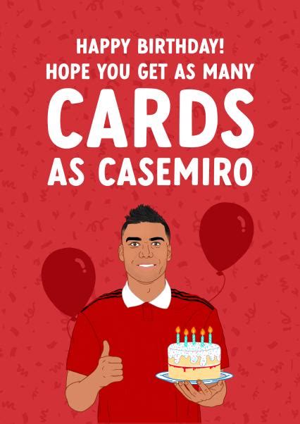 Casemiro Birthday Celebrates Football Greatness