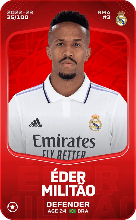 Eder Militao Football Card Overview